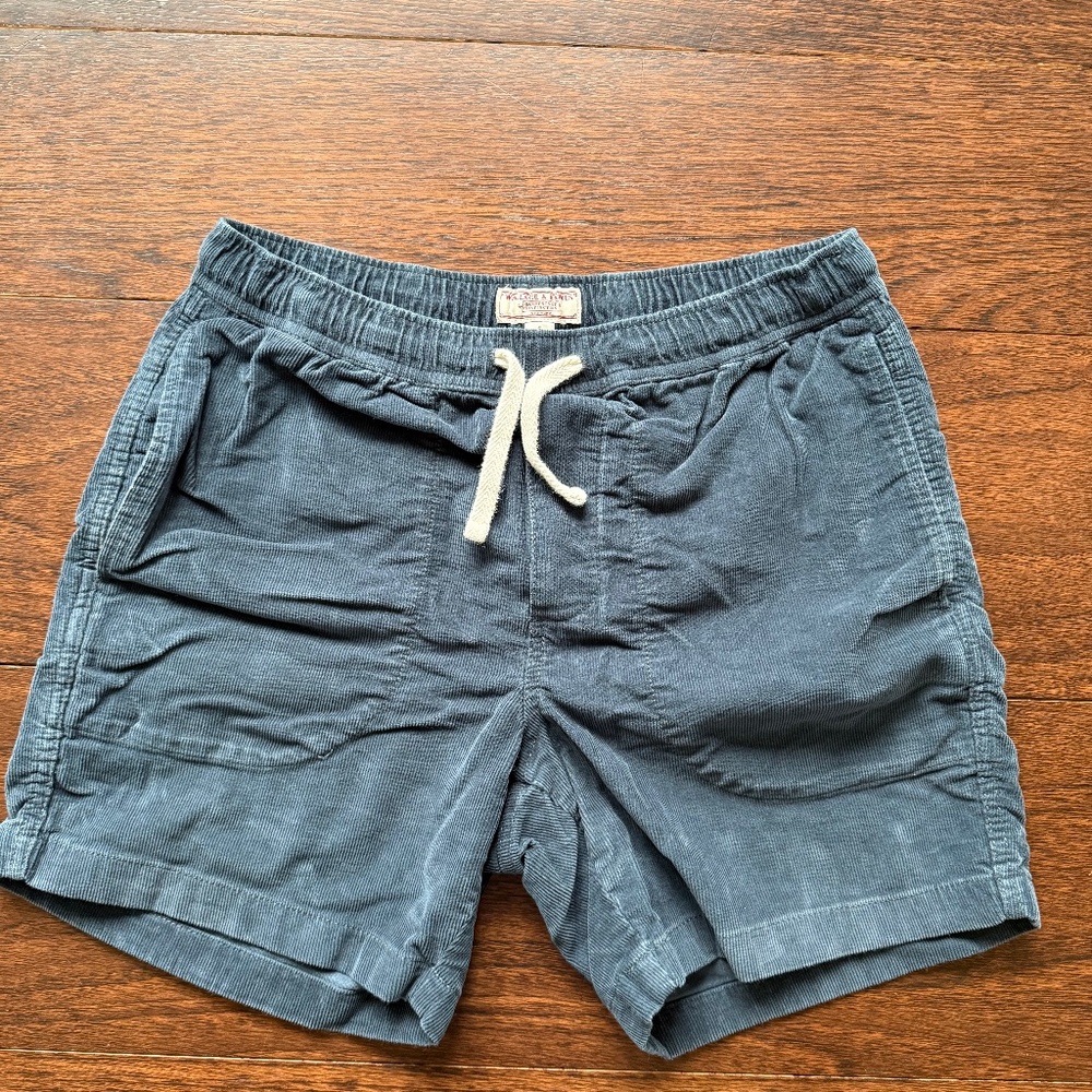 Corduroy Shorts  (S) Jcrew / Wallace and barnes linen